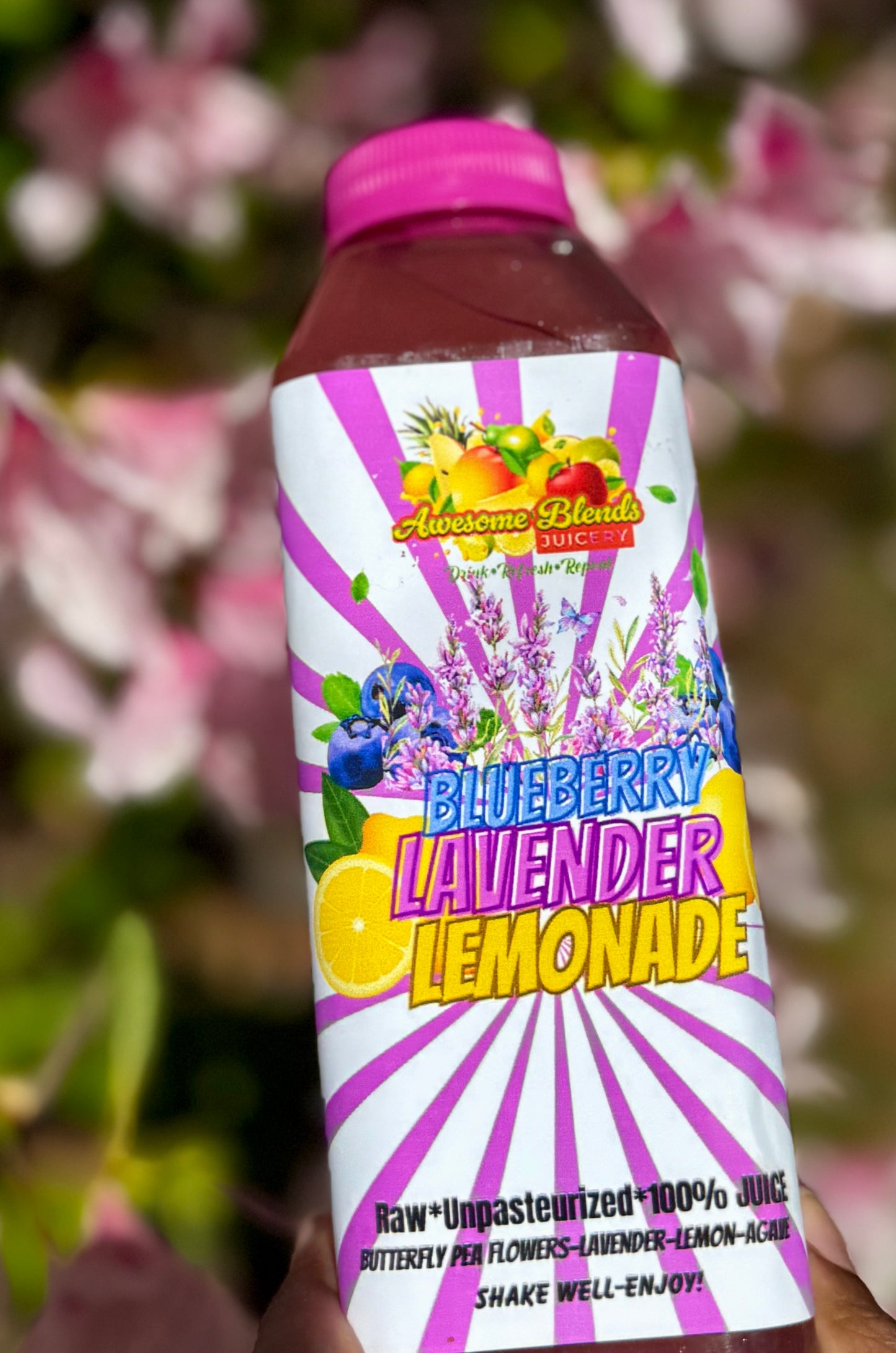 Berry Lavender Lemonade