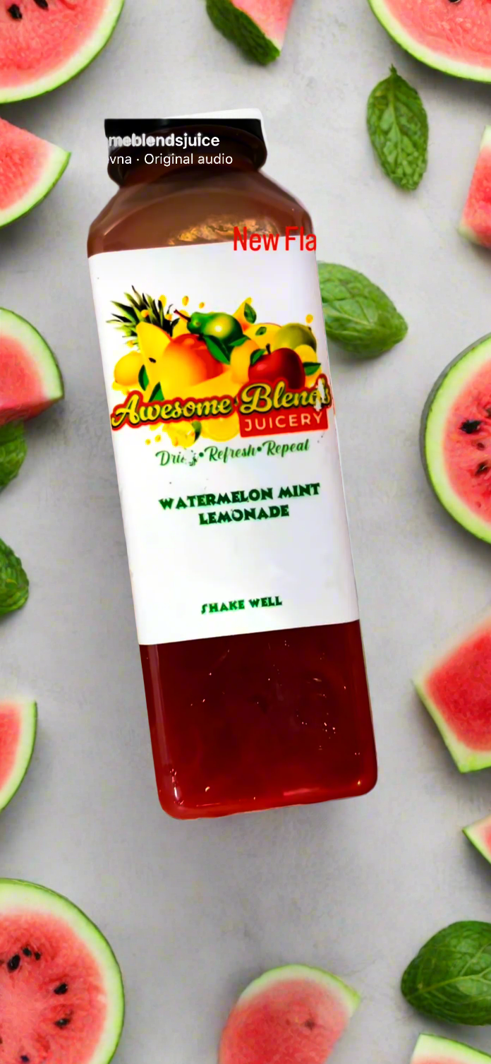 Watermelon Mint Lemonade