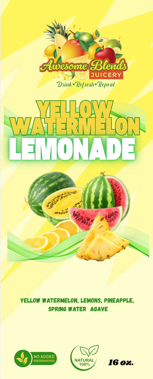 Yellow Watermelon Lemonade