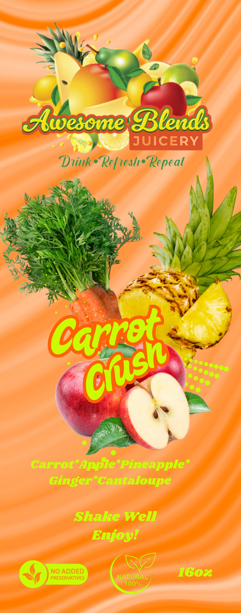 Carrot Crush Juice